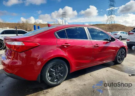 2016 Kia Forte Lx from USA, damaged, VIN KNAFK4A68G5513070